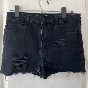Hollister Curvy High rise super skinny shorts